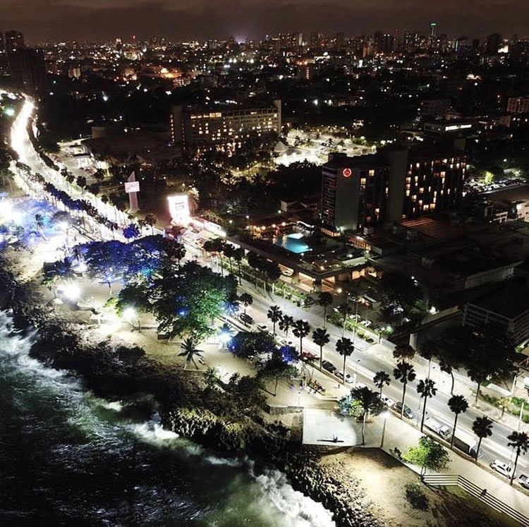Malecón de Santo Domingo · recorrido peatonal