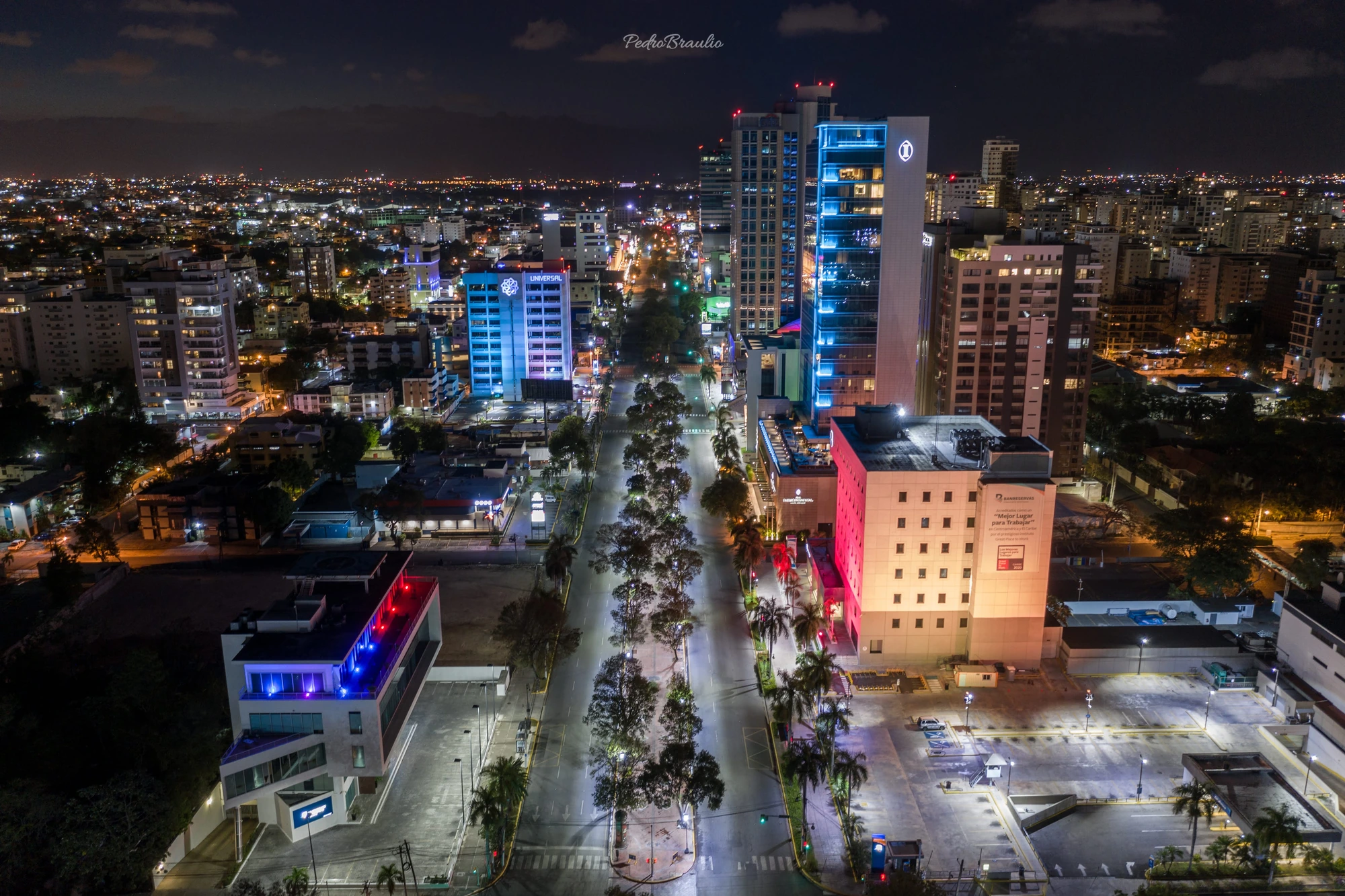 Avenida Winston Churchill · boulevard central
