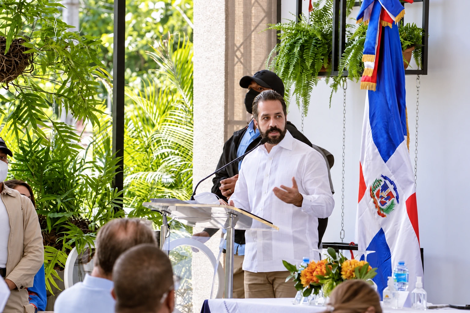 Sixto Brea Ricourt durante una intervención pública